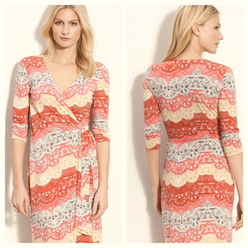 BCBGMaxAzria Sondra Wrap Dress
